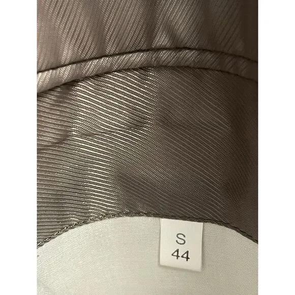 Bert Pulitzer Sport Coat Mens 44S Gray Melange 100% Pure Silk Tweed‎ Blazer